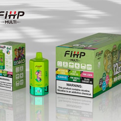 fihp multi 120000 trekjes 6in1 smaken originele echte zes smaken wegwerp vape type c oplaadpoort fihp 120k aanpasbare snelle verzending