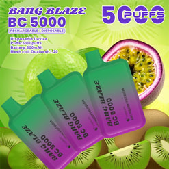 bang blaze bc 5000 zaciągnięć oryginalne bang blaze 5k zaciągnięć vape typu c jednorazowe e-papierosy z możliwością dostosowania. szybka wysyłka
