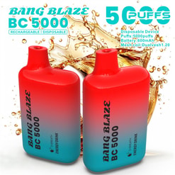 bang blaze bc 5000 zaciągnięć oryginalne bang blaze 5k zaciągnięć vape typu c jednorazowe e-papierosy z możliwością dostosowania. szybka wysyłka