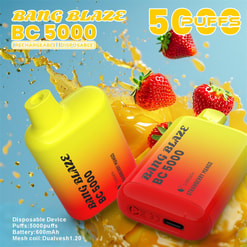 bang blaze bc 5000 zaciągnięć oryginalne bang blaze 5k zaciągnięć vape typu c jednorazowe e-papierosy z możliwością dostosowania. szybka wysyłka