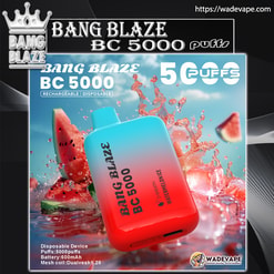 bang blaze bc 5000 zaciągnięć oryginalne bang blaze 5k zaciągnięć vape typu c jednorazowe e-papierosy z możliwością dostosowania. szybka wysyłka
