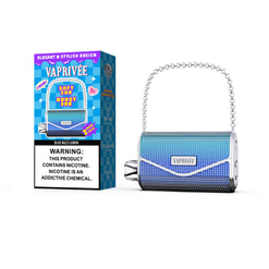 vaprivee 50000 puffs original vaprivee 50k handbag disposable vape led display type c charging port customizable. fast shipping