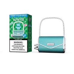 vaprivee 50000 puffs original vaprivee 50k handbag disposable vape led display type c charging port customizable. fast shipping