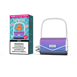 vaprivee 50000 puffs original vaprivee 50k handbag disposable vape led display type c charging port customizable. fast shipping
