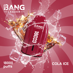 bang leader 18000 puffs original bang leader 18k vape type c port disposable e cigarettes customizable. fast shipping