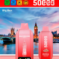 bang king city 50000 puffs original bang king city 50k led screen type c port disposable e cigarettes customizable. fast shipping