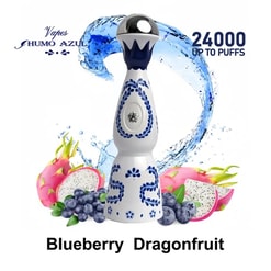 humo azul 24000 puffs original humo 24k puffs vase shaped vape type c port disposable e cigarettes customizable. fast shipping