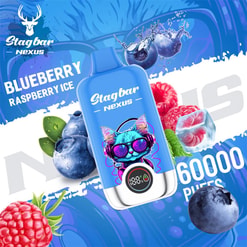 stag bar 60000 puffs original stag bar nexus 60k vape led display screen type c port disposable e cigarettes eu warehouse 3 5 days delivery