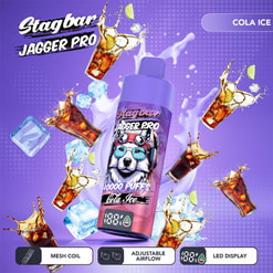 stag bar 40000 soezen originele stag bar jagger pro 40k vape led-scherm type c poort wegwerp e sigaretten eu magazijn 3 5 dagen levering