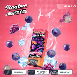 stag bar 40000 soezen originele stag bar jagger pro 40k vape led-scherm type c poort wegwerp e sigaretten eu magazijn 3 5 dagen levering