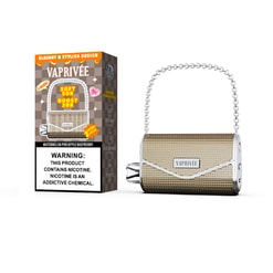 vaprivee 50000 puffs original vaprivee 50k handbag disposable vape led display type c charging port customizable. fast shipping
