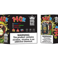 bang blaze 140000 puffs original bang blaze 140k 3 flavors in 1 vape type c port disposable e cigarettes customizable fast shipping