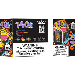 bang blaze 140000 puffs original bang blaze 140k 3 flavors in 1 vape type c port disposable e cigarettes customizable fast shipping