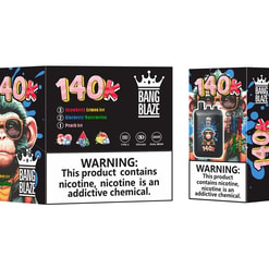 bang blaze 140000 puffs original bang blaze 140k 3 flavors in 1 vape type c port disposable e cigarettes customizable fast shipping