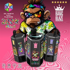 bang blaze 200000 puffs original bang blaze 200k 6 flavors in 1 vape led display type c port disposable e cigarettes customizable fast shipping
