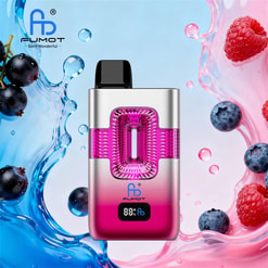 fumot eco 50000 puffs original fumot eco 50k double flavors vape led display type c port disposable e cigarettes customizable. fast shipping