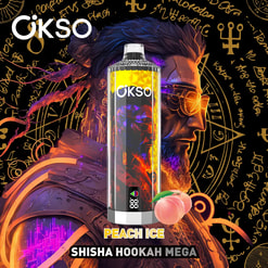 okso shisha 50000 puffs original okso shisha hookah mega 50k vape led display type c port disposable e cigarettes customizable fast shipping