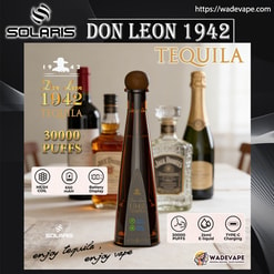 solaris don leon tequila 30000 zaciągnięć oryginalny don leon 1942 tequila 30k butelka na alkohol vape wyświetlacz led typu c port jednorazowe e-papierosy szybka wysyłka