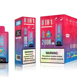 bang king 200000 puffs original bang king 8in1 200k vape led display type c port disposable e cigarettes customizable fast shipping