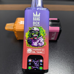 bang box 200000 zaciągnięć oryginalny bang box 8w1 200k vape wyświetlacz led typu c port jednorazowe e-papierosy konfigurowalny szybka wysyłka