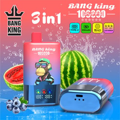 bang king 100000 soezen originele bang king 3in1 100k 6 sterren vape led display type c poort wegwerp e sigaretten aanpasbare snelle verzending