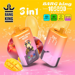 bang king 100000 soezen originele bang king 3in1 100k 6 sterren vape led display type c poort wegwerp e sigaretten aanpasbare snelle verzending