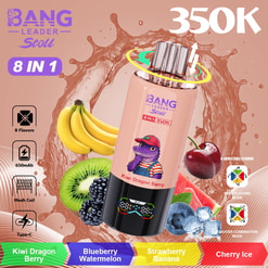bang leader 350000 puffs original bang leader stoll 350k 8 flavors in 1 vape led display disposable e cigarettes customizable fast shipping