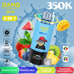 bang leader 350000 puffs original bang leader stoll 350k 8 flavors in 1 vape led display disposable e cigarettes customizable fast shipping
