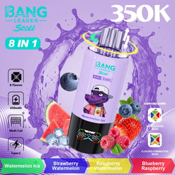 bang leader 350000 puffs original bang leader stoll 350k 8 flavors in 1 vape led display disposable e cigarettes customizable fast shipping