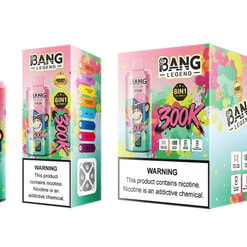 bang legend 300000 puffs original bang legend 8in1 300k vape led display type c port disposable e cigarettes customizable fast shipping
