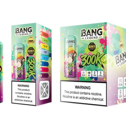 bang legend 300000 puffs original bang legend 8in1 300k vape led display type c port disposable e cigarettes customizable fast shipping