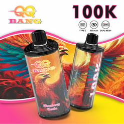 qq bang 100k bouffées vape jetable | type rechargeable c | bobine à double maille | vape longue durée