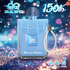 qq bang 150k sopla vape desechable | tipo recargable c vape dual de hielo de arándano con bobina de malla 650 mah