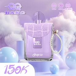 qq bang 150k sopla vape desechable | tipo recargable c vape dual de hielo de arándano con bobina de malla 650 mah