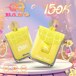 qq bang 150k sopla vape desechable | tipo recargable c vape dual de hielo de arándano con bobina de malla 650 mah