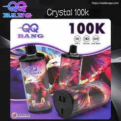 qq bang 100k puffs disposable vape | rechargeable type c | dual mesh coil | long lasting vape