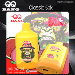 qq bang 50000 puffs disposable vape | rechargeable type c dual mesh coil 50k vape