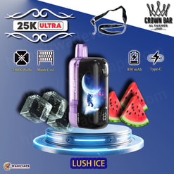 al fakher ultra 25000 puffs vape | dual mode mtl/dtl | 0.6ohm mesh coil disposable with free lanyard