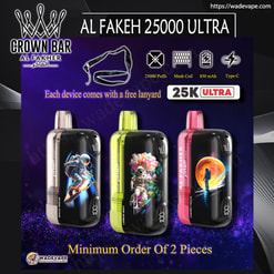 al fakher ultra 25000 trekjes vape | dual mode mtl/dtl | 0.6ohm mesh spoel wegwerp met gratis koord