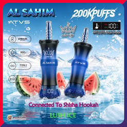atvs al sahim 200000 puffs hookah disposable vape | mtl dtl dual mode rechargeable hookah vape