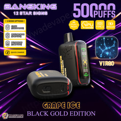 bang king 12 star signs 50000 puffs disposable vape | dual mode zodiac vape | 12 flavors with constellation design