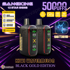 bang king 12 star signs 50000 puffs disposable vape | dual mode zodiac vape | 12 flavors with constellation design
