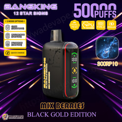 bang king 12 star signs 50000 puffs disposable vape | dual mode zodiac vape | 12 flavors with constellation design