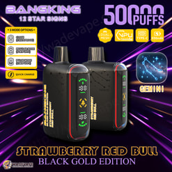 bang king 12 star signs 50000 puffs disposable vape | dual mode zodiac vape | 12 flavors with constellation design