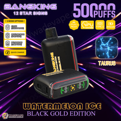 bang king 12 star signs 50000 puffs disposable vape | dual mode zodiac vape | 12 flavors with constellation design