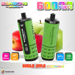 bang king shisha 60000 puffs e shisha head vape | 60k dtl direct to lung disposable | 0.6ohm mesh coil 650mah type c