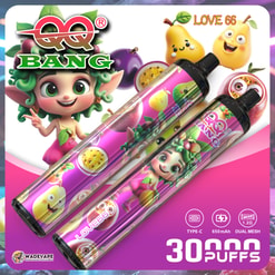 qq bang 30000 puffs disposable vape | 1.2ohm dual mesh | crystal 30k shell cylindrical