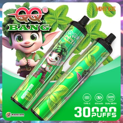 qq bang 30000 puffs disposable vape | 1.2ohm dual mesh | crystal 30k shell cylindrical