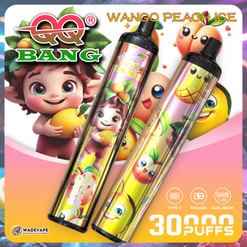qq bang 30000 puffs disposable vape | 1.2ohm dual mesh | crystal 30k shell cylindrical