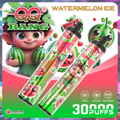 qq bang 30000 puffs disposable vape | 1.2ohm dual mesh | crystal 30k shell cylindrical